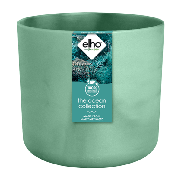 Pot Elho Ocean Round pacific green - D14 x H13  BotanicBridge