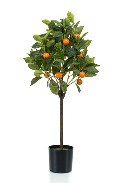 Kunstplant - Citrus Sinensis - Sinaasappelboom - 75 cm  BotanicBridge