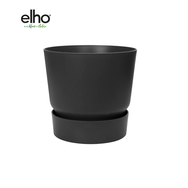 Pot elho Greenville Round zwart - D30 x H28  BotanicBridge