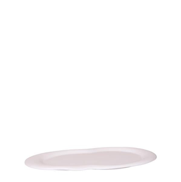 Kolibri Home | Cloud plate - Ovale dienblad Ø30cm - White  BotanicBridge