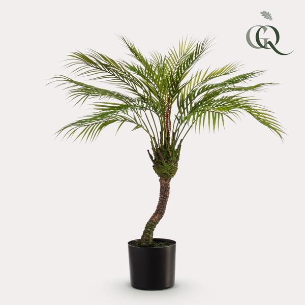 Kunstplant - Chamaedorea - Bergpalm - 85 cm  BotanicBridge