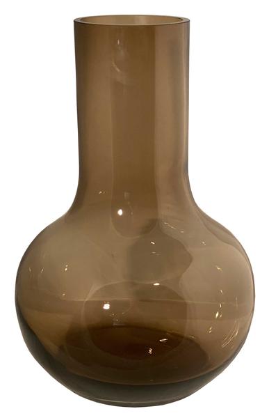 Vaas glas - S - H37 W25 - Seim - Taupe  BotanicBridge