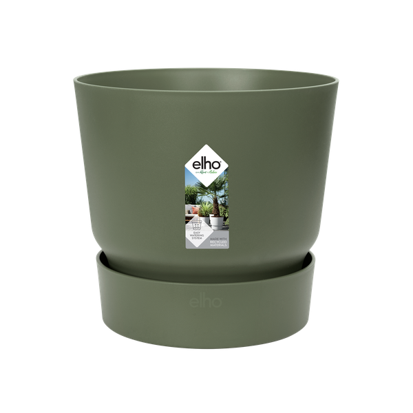 Pot elho Greenville Round groen - D30 x H28  BotanicBridge