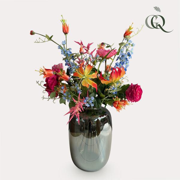 Kunstbloemen - Boeket L - Colourful Glam - 80cm  BotanicBridge