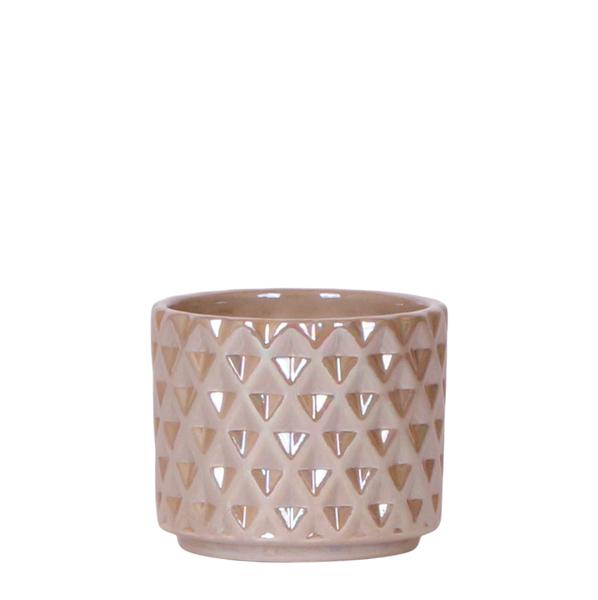 Kolibri Home | Diamond pearl sierpot - Sand - Ø6cm  BotanicBridge