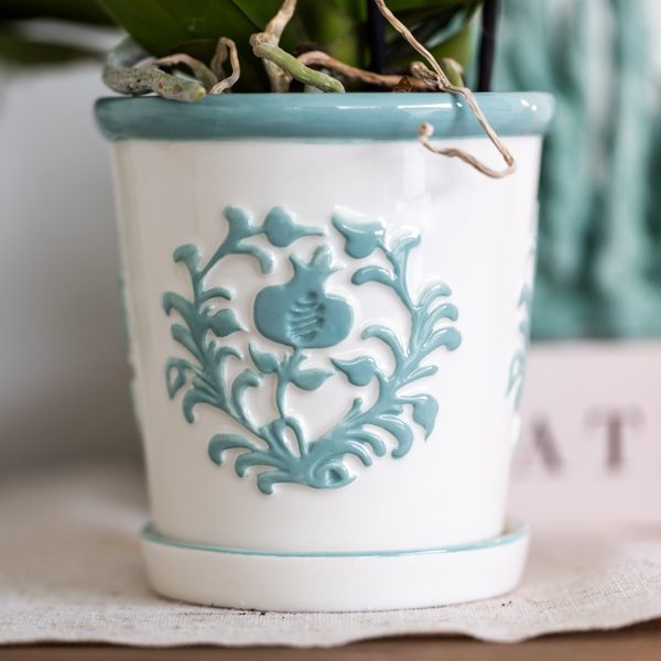 Kolibri Home I Malaga pot - Turquoise - Ø9cm  BotanicBridge