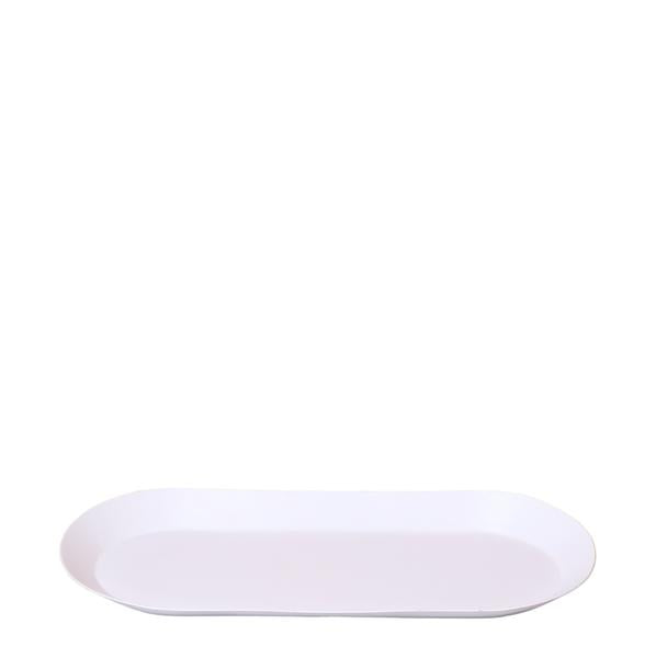 Kolibri Home | Plate oval - Ovale dienblad Ø30cm - White  BotanicBridge