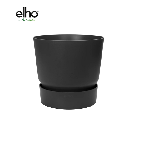 Pot elho Greenville Round zwart - D39 x H37  BotanicBridge